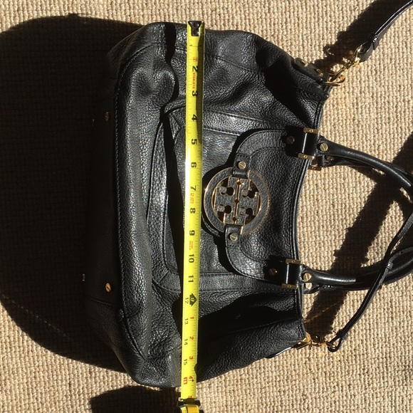 Tory Burch pebbled leather black bag - Picture 9 of 14